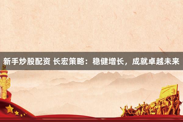 新手炒股配资 长宏策略:稳健增长,成就卓越未来